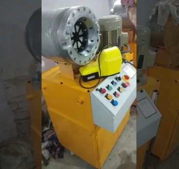 Horizontal Hose Crimping Machine